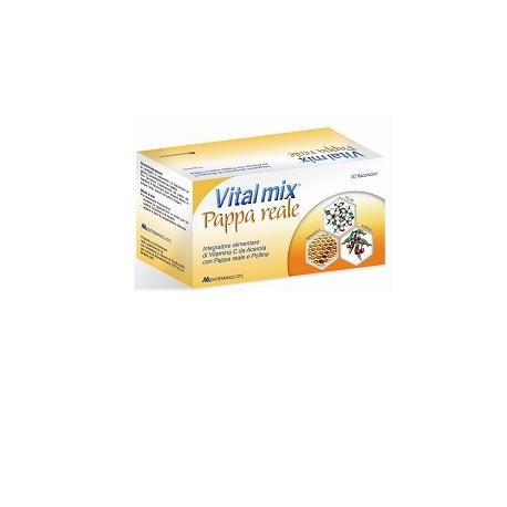 Montefarmaco Vitalmix Pappa Reale Integratore Vitamina C 10 flaconcini