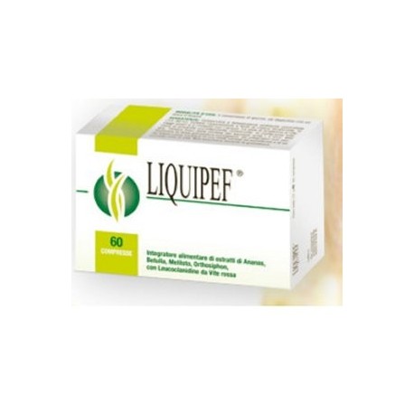 Liquipef integratore drenante anti cellulite 60 compresse