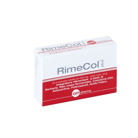 Rimecol Plus 30 Compresse Integratore di Riso Rosso per il Colesterolo