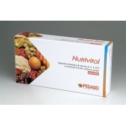 Nutrivital integratore antiossidante con frutta e verdura 30 compresse