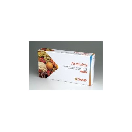 Nutrivital integratore antiossidante con frutta e verdura 30 compresse Nutrivital integratore antiossidante con frutta e verdura 30 compresse