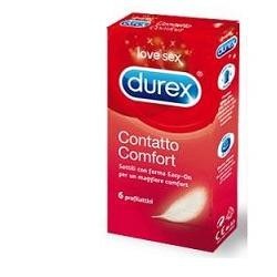 Durex Contatto Comfort preservativo molto sottile e lubrificato 6 pezzi