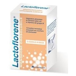 Lactoflorene Plus integratore probiotico con fermenti lattici vivi 12 bustine monodose