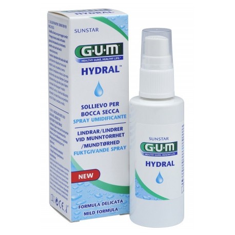 Gum Hydral spray umidificante lenitivo per la bocca secca 50 ml