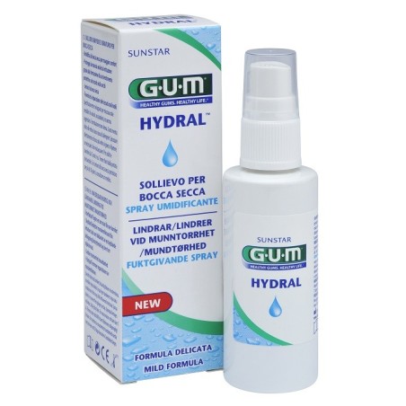 Gum Hydral spray umidificante lenitivo per la bocca secca 50 ml Gum Hydral spray umidificante lenitivo per la bocca secca 50 ml