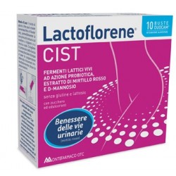 Lactoflorene Cist integratore probiotico per funzionalità delle vie urinarie 10 bustine