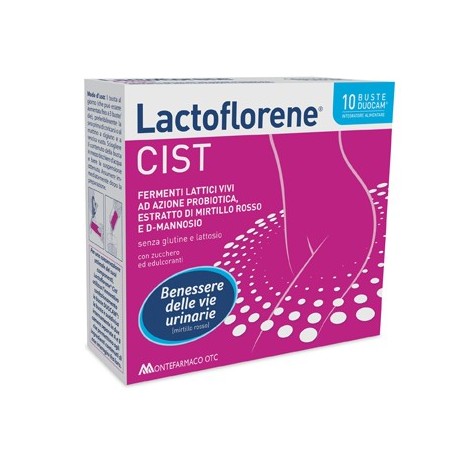 Lactoflorene Cist integratore probiotico per funzionalità delle vie urinarie 10 bustine Lactoflorene Cist integratore probiotico per funzionalità delle vie urinarie 10 bustine