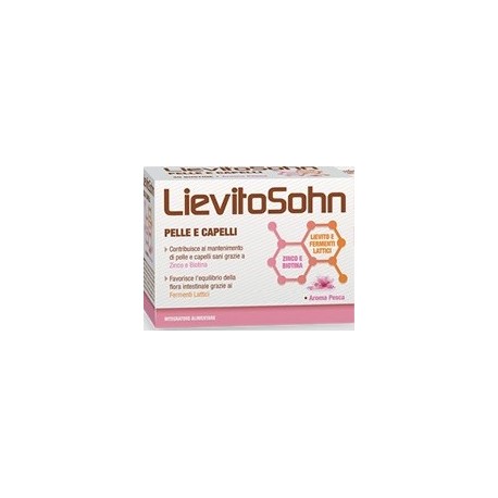 Lievitosohn 30 Bustine Integratore per Intestino, Pelle e Capelli