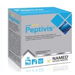 Named Peptivis integratore a base di Collagene al gusto di limone 20 buste