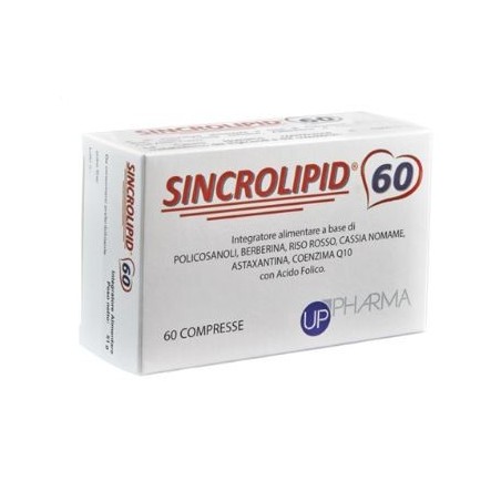 Sincrolipid integratore per colesterolo e trigliceridi 60 compresse Sincrolipid integratore per colesterolo e trigliceridi 60 compresse
