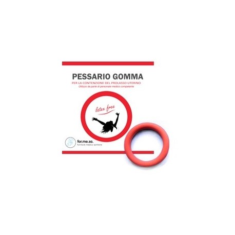 Pessario di gomma rotondo 70 mm per prolasso uterino