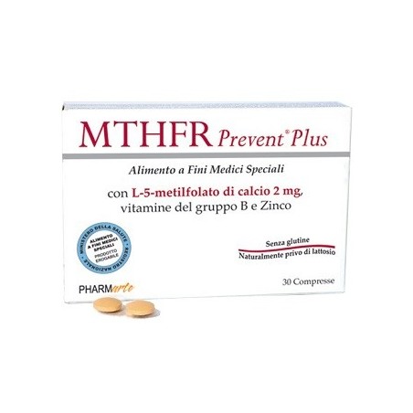 MTHFR Prevent Plus integratore per iperomocisteinemia 30 compresse MTHFR Prevent Plus integratore per iperomocisteinemia 30 compresse