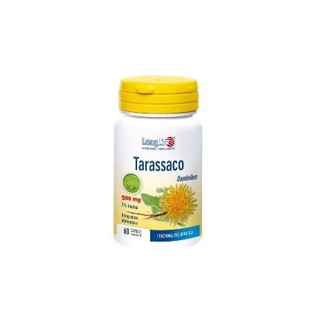 LongLife Tarassaco 500 mg integratore per funzionalità epatica 60 capsule