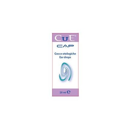 Cue Cap Gocce otologiche per ammorbidire e rimuovere il cerume 20 ml Cue Cap Gocce otologiche per ammorbidire e rimuovere il cerume 20 ml