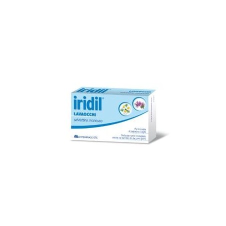 Iridil 14 salviettine lavaocchi monouso per bambini e neonati Iridil 14 salviettine lavaocchi monouso per bambini e neonati