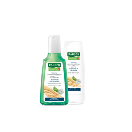Rausch Set Anticaduta: Shampoo e Balsamo al Ginseng e Caffeina Limited Edition Special Promo Rausch Set Anticaduta: Shampoo e Balsamo al Ginseng e Caffeina Limited Edition Special Promo