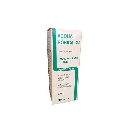 Zeta Farmaceutici Acqua Borica per bagno oculare sterile 500 ml Zeta Farmaceutici Acqua Borica per bagno oculare sterile 500 ml
