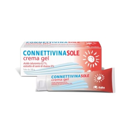 ConnettivinaSole crema gel per scottature, arrossamenti ed eritemi 100 g ConnettivinaSole crema gel per scottature, arrossamenti ed eritemi 100 g