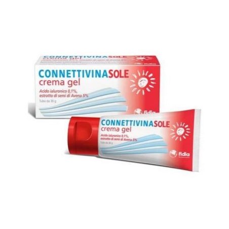 ConnettivinaSole crema gel per scottature, arrossamenti ed eritemi 30 g ConnettivinaSole crema gel per scottature, arrossamenti ed eritemi 30 g