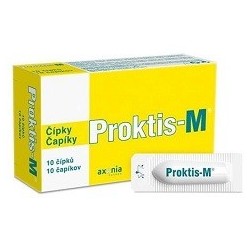 Proktis-M Unguento rettale riparatore per emorroidi e chirurgia 10 pezzi 2 g