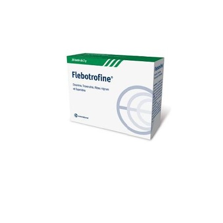 Flebotrofine integratore drenante per benessere del microcircolo 20 bustine Flebotrofine integratore drenante per benessere del microcircolo 20 bustine