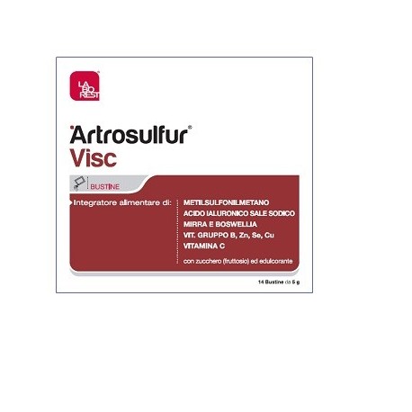 Artrosulfur Visc integratore per la salute di articolazioni e cartilagine 14 bustine