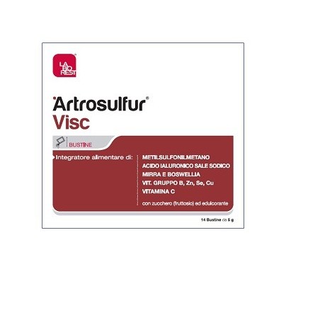 Artrosulfur Visc integratore per la salute di articolazioni e cartilagine 14 bustine Artrosulfur Visc integratore per la salute di articolazioni e cartilagine 14 bustine