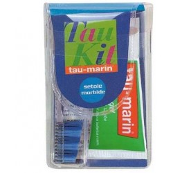 Tau Marin Kit da viaggio 1 dentifricio gel alle erbe 20 ml + spazzolino morbido