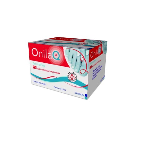 Onilaq 5% smalto per unghie 1 flacone 2,5 ml Onilaq 5% smalto per unghie 1 flacone 2,5 ml