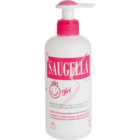 Saugella Girl 200ml - Detergente Intimo per Bambine e Ragazze Offerta Saugella Girl 200ml - Detergente Intimo per Bambine e Ragazze Offerta