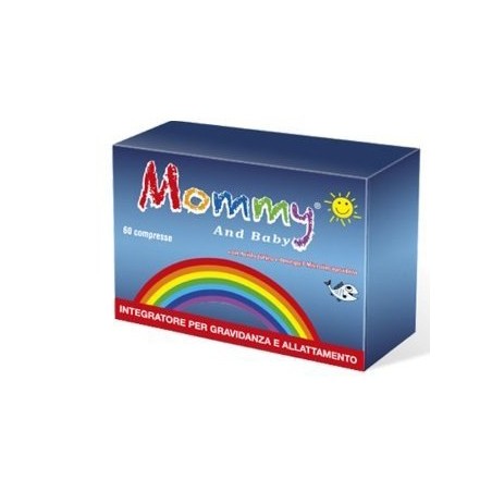 Mommy and Baby 60 Compresse Integratore per Gravidanza e Allattamento