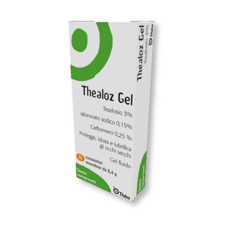 Thealoz Gel oftalmico per lubrificare l'occhio secco 30 contenitori monodose