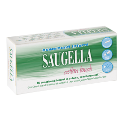 Saugella Cotton Touch-16 Assorbenti Interni Regular in Cotone Sconto