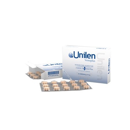 Unilen Venoplus 30 compresse - Integratore per la funzionalità del microcircolo Unilen Venoplus 30 compresse - Integratore per la funzionalità del microcircolo