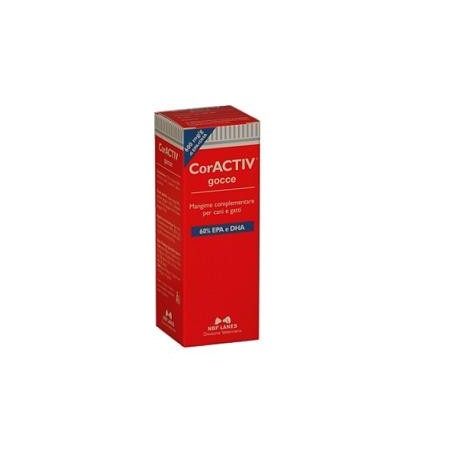 CorACTIV integratore in gocce per il benessere cardiaco di cani e gatti 50 ml