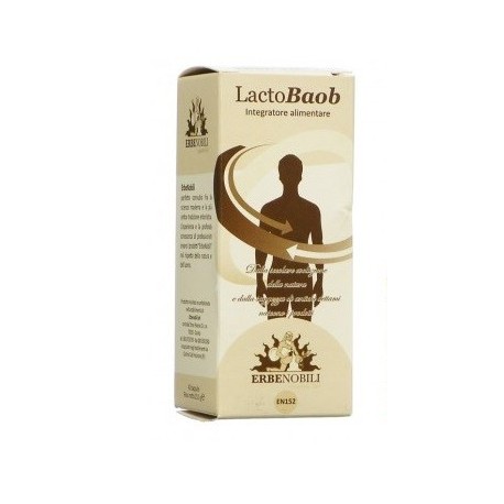 Lactobaob integratore per difese immunitarie e intestino 42 capsule