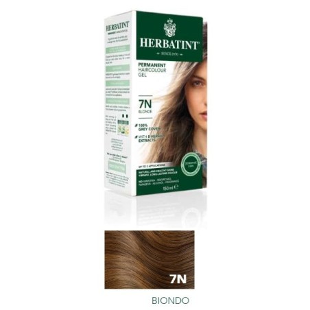 Herbatint 7N Biondo colorazione permanente per capelli 135 ml Herbatint 7N Biondo colorazione permanente per capelli 135 ml