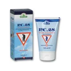 P.C. 28 gel lenitivo da messaggio per dolori articolari 125 ml