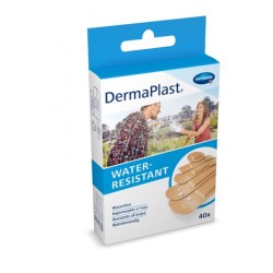 DermaPlast Water Resistant Cerotti resistenti all'acqua misure assortite 40 pezzi