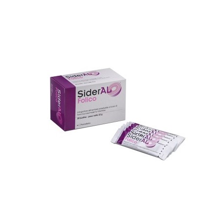 Sideral Folico 20 Bustine - Integratore Alimentare di Ferro e Vitamine Sideral Folico 20 Bustine - Integratore Alimentare di Ferro e Vitamine