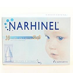 Narhinel Ricambi soft usa e getta per aspiratore nasale 10 ricariche