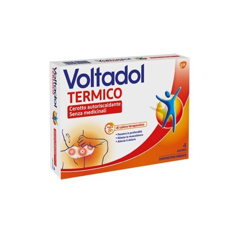 Voltadol Cerotto termico 4 pezzi - Cerotto autoriscaldante per calore terapeutico contro i dolori Voltadol Cerotto termico 4 pezzi - Cerotto autoriscaldante per calore terapeutico contro i dolori