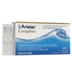 Artelac Complete gocce oculari idratanti per occhi secchi 30 unità