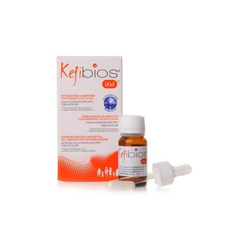 Hulka Kefibios Probiotico per favorire l'equilibrio della flora intestinale gocce 6 ml