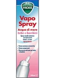 Vicks Vapo Spray nasale isotonico all'acqua di mare per bambini 100 ml