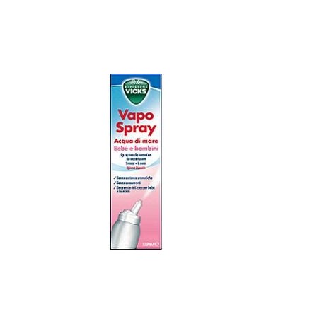 Vicks Vapo Spray nasale isotonico all'acqua di mare per bambini 100 ml