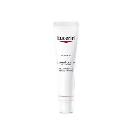 Eucerin Dermopurifyer Oil Control Trattamento rinnovatore viso pelle impura 40 ml