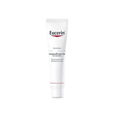 Eucerin Dermopurifyer Oil Control Trattamento rinnovatore viso pelle impura 40 ml