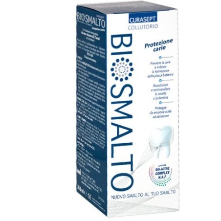 Curasept Biosmalto collutorio protettivo per carie, abrasione ed erosione 300 ml Curasept Biosmalto collutorio protettivo per carie, abrasione ed erosione 300 ml