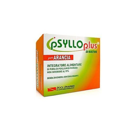 Psyllo Plus integratore contro la stitichezza 40 bustine gusto arancia Psyllo Plus integratore contro la stitichezza 40 bustine gusto arancia